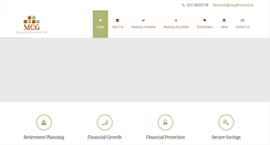 Desktop Screenshot of mcgfinancial.ie