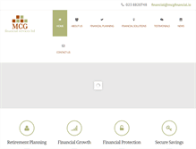 Tablet Screenshot of mcgfinancial.ie